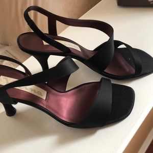 Nina black evening shoes